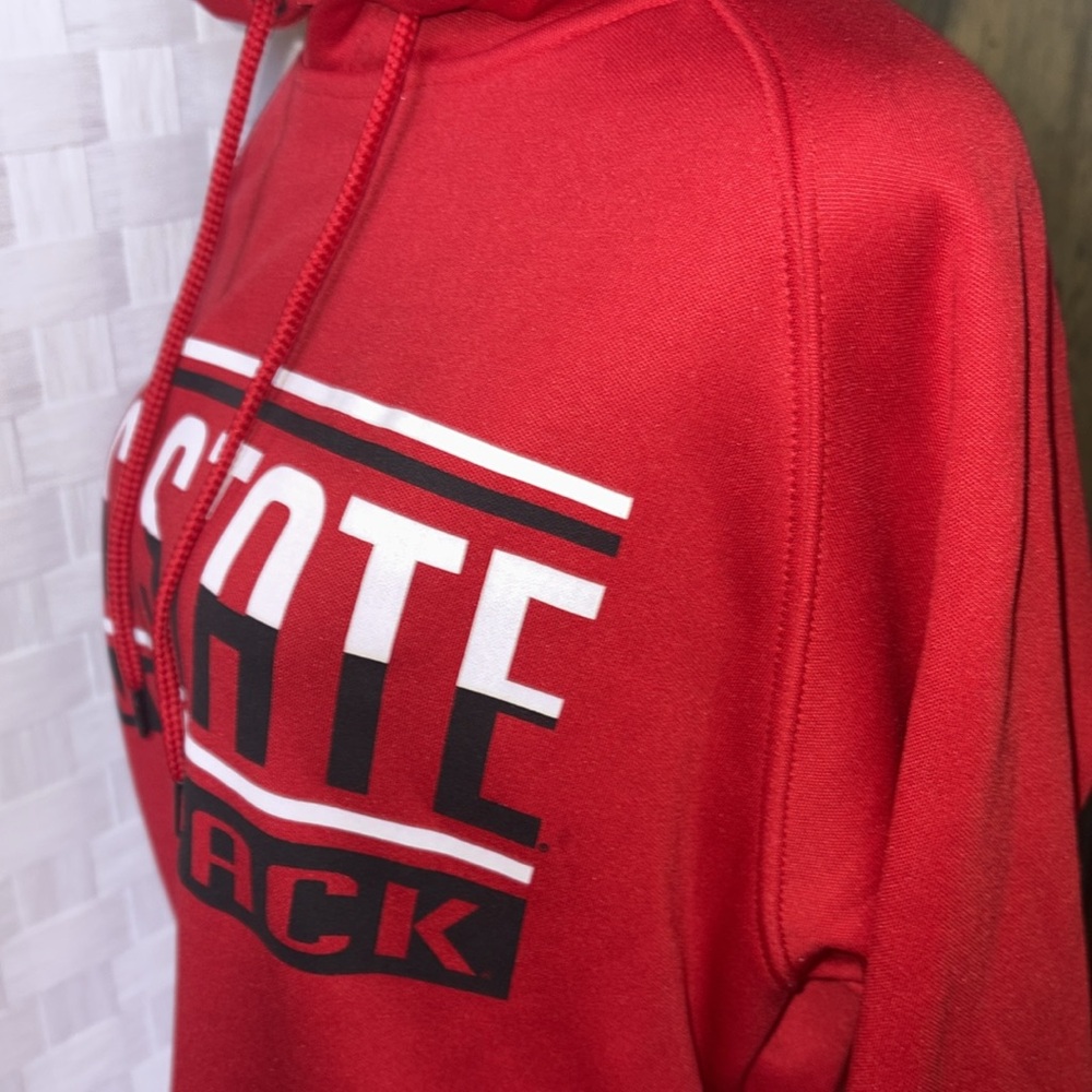 NWT mens sm Colosseum NC State Bold Red Sweatshirt- unisex womens med- Brandnew - Picture 7 of 12